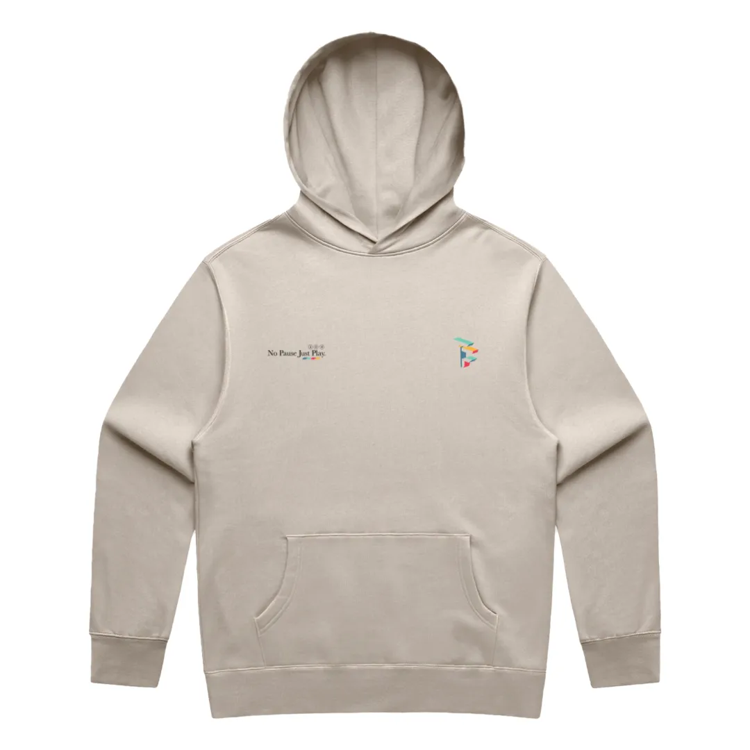 304 Womens TOF 3D Hoodie Faded Bone
