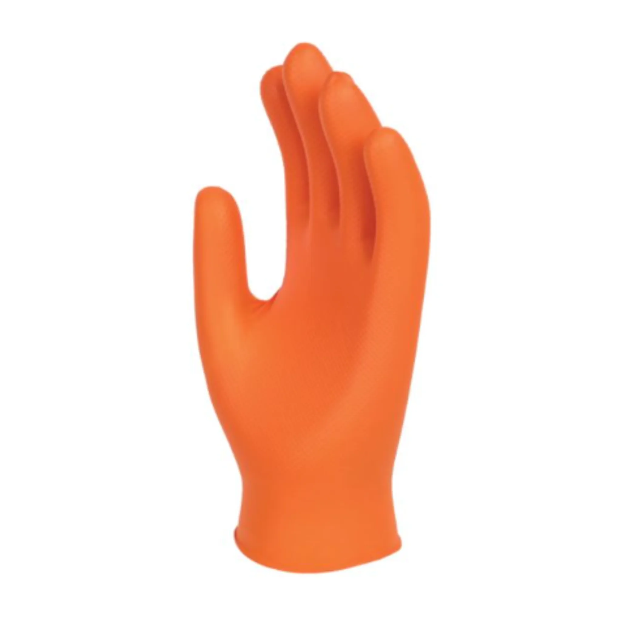 Bodyguards Finite Orange Grip Nitrile Disposable Gloves GL201 (Case of 10 Boxes)