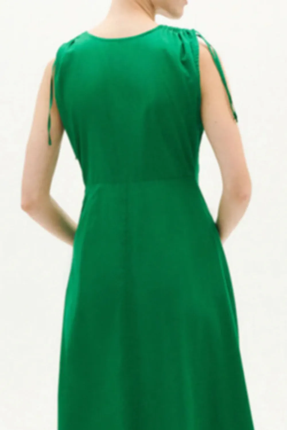 Butterfly Garden Green Dress