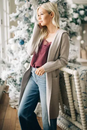 Cameron Hooded Cardigan