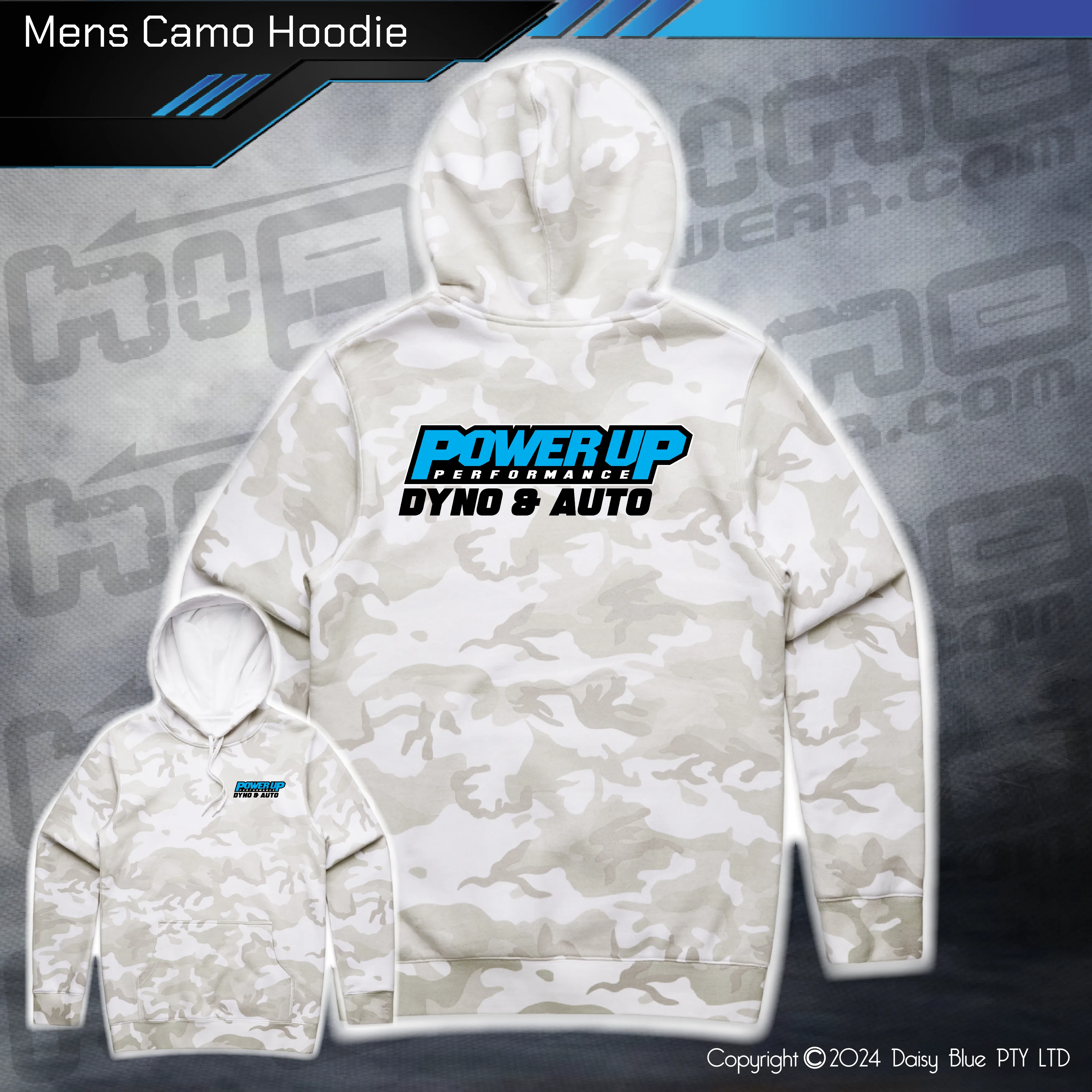 Camo Hoodie - PowerUp Performance
