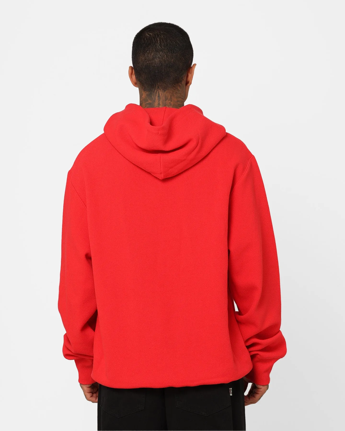Champion Lifestyle Jacquard Twill Hoodie Scarlet