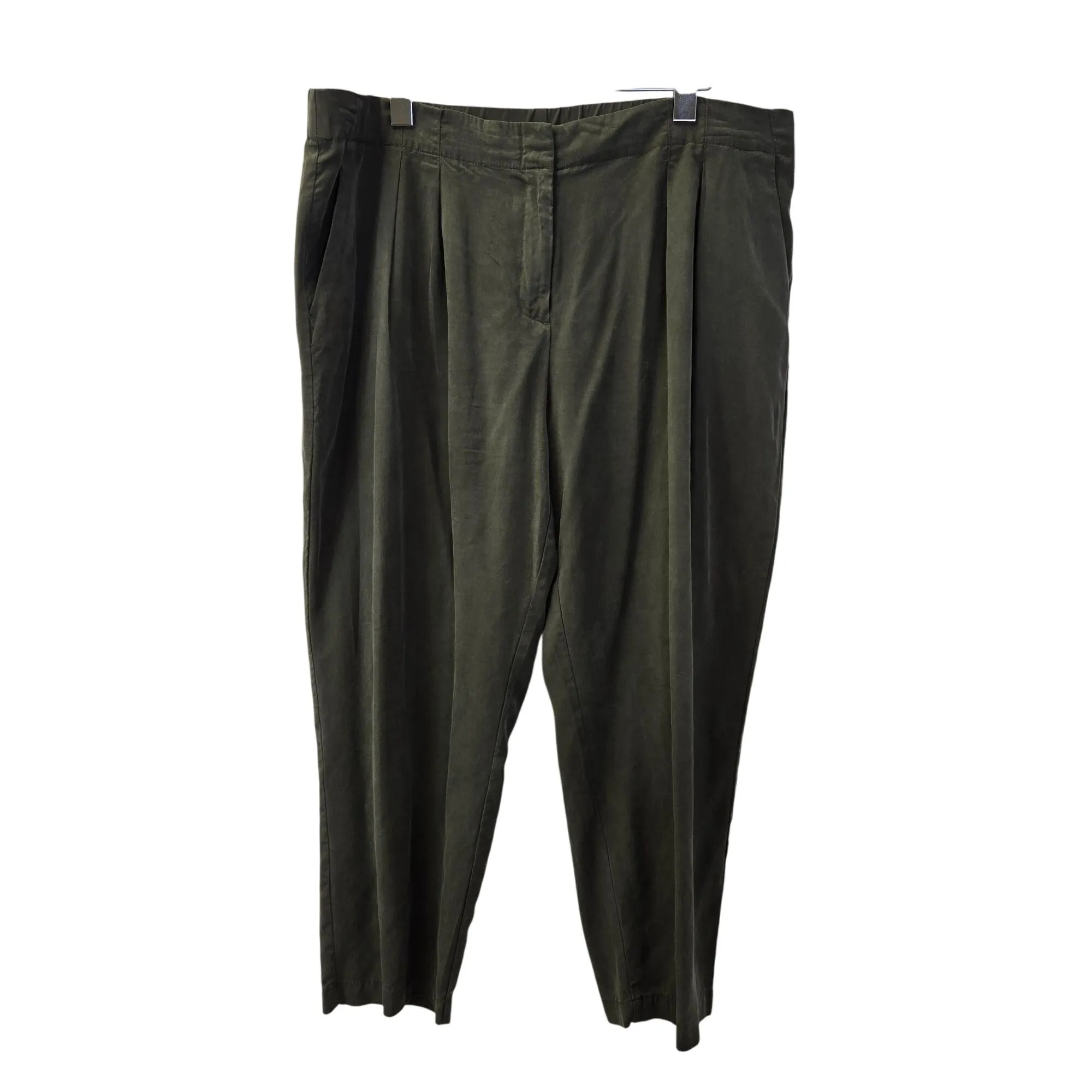 Chico's 100% Tencel Lyocell Cropped Skimmer Pants Size Chico's 2.5/Large