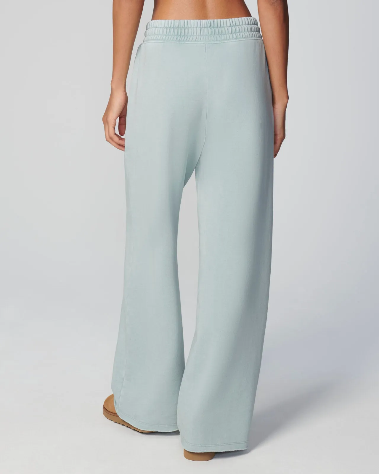 Cozy Crush Mineral Wash Wide Leg Sweatpant