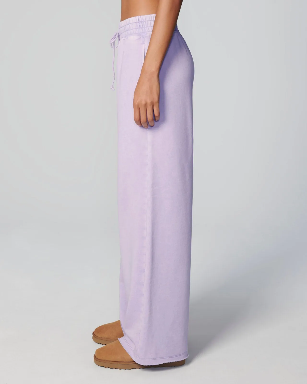 Cozy Crush Mineral Wash Wide Leg Sweatpant