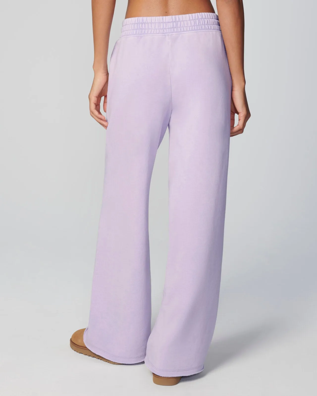 Cozy Crush Mineral Wash Wide Leg Sweatpant