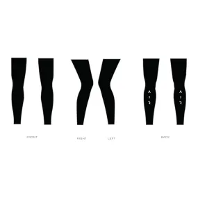 Custom Leg Warmer - Air CC Black