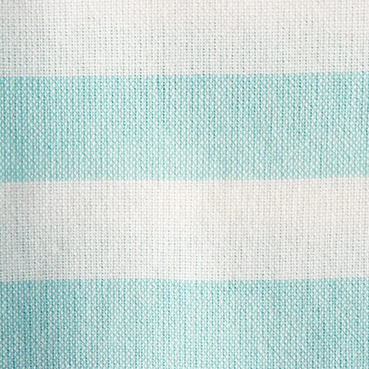 DII Aqua 1" Stripe Fouta Towel