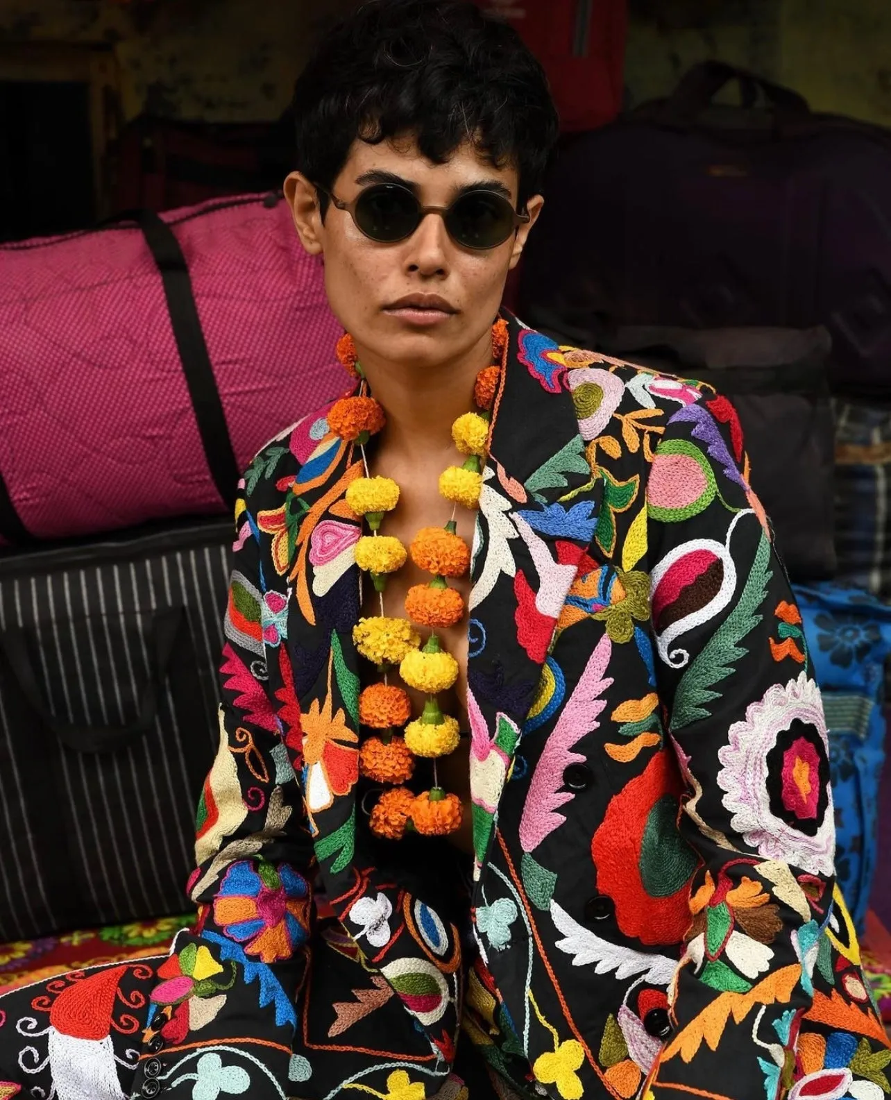 EMBROIDERED JACKET ISUKA
