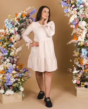 Hailey Dress Sandshell Beige