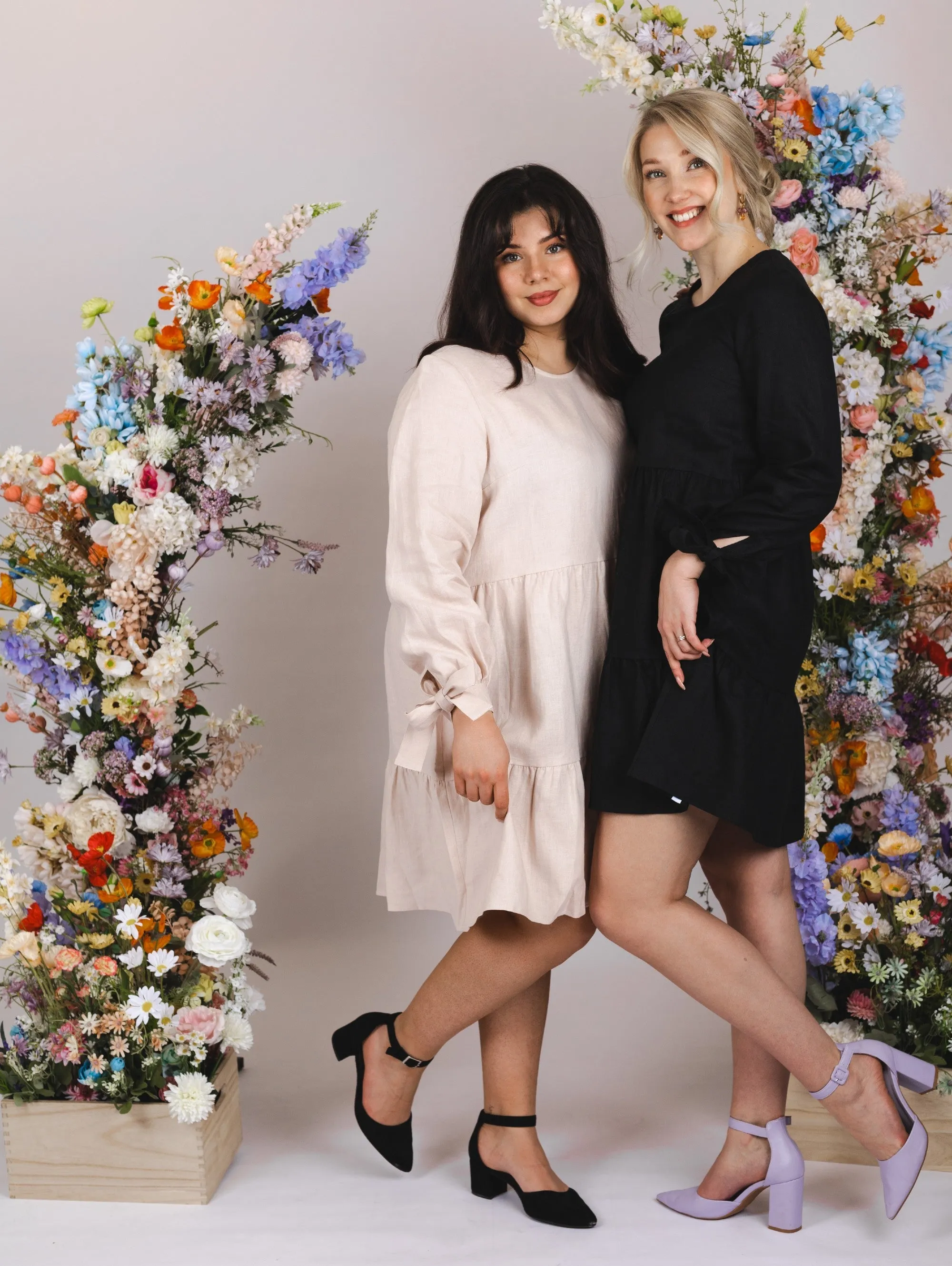 Hailey Dress Sandshell Beige