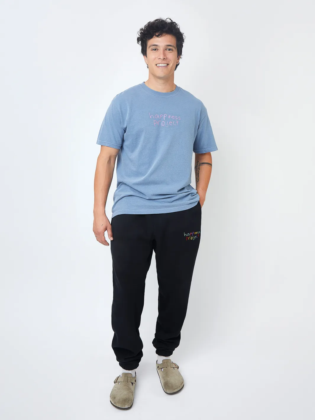 Happiness Sweatpants - Black