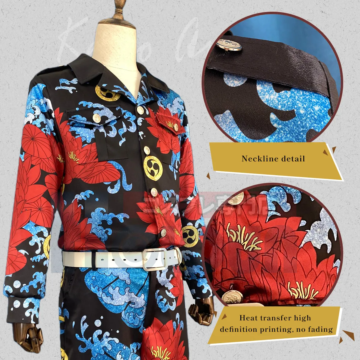 HOLOUN Tokyo Anime Cosplay Costume Volume 28 Cover Character Keizo Arashi Jacket 3PCS Halloween Christmas Gift New