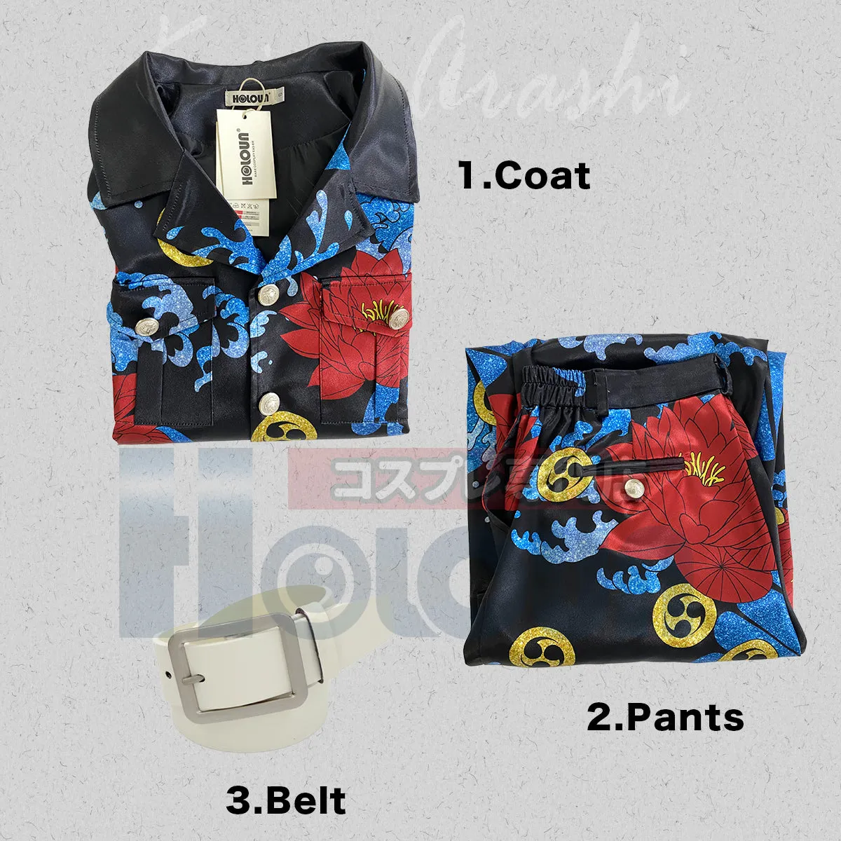 HOLOUN Tokyo Anime Cosplay Costume Volume 28 Cover Character Keizo Arashi Jacket 3PCS Halloween Christmas Gift New