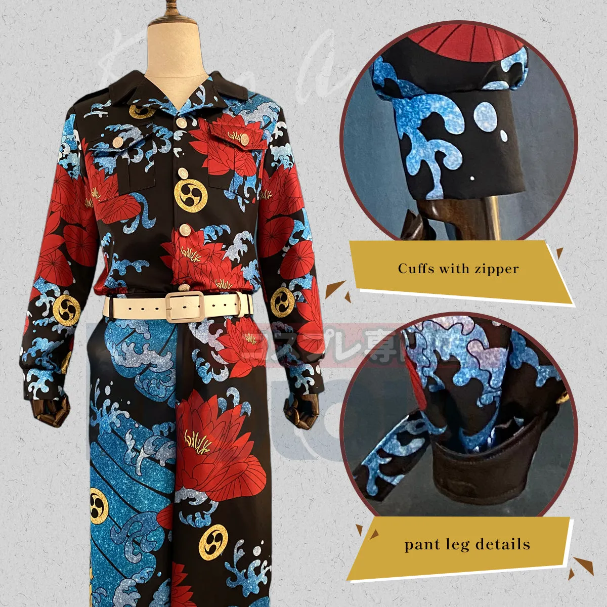 HOLOUN Tokyo Anime Cosplay Costume Volume 28 Cover Character Keizo Arashi Jacket 3PCS Halloween Christmas Gift New