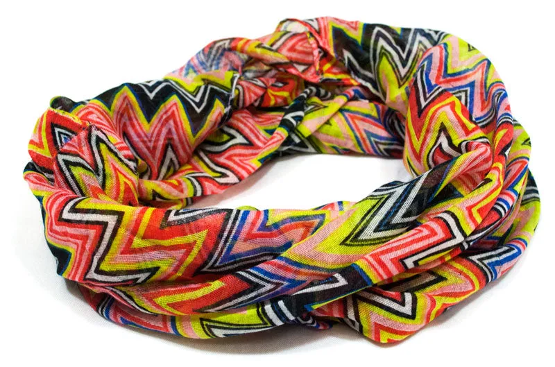 Ladies Sheer Spring Infinity Circle Scarf Wholesale