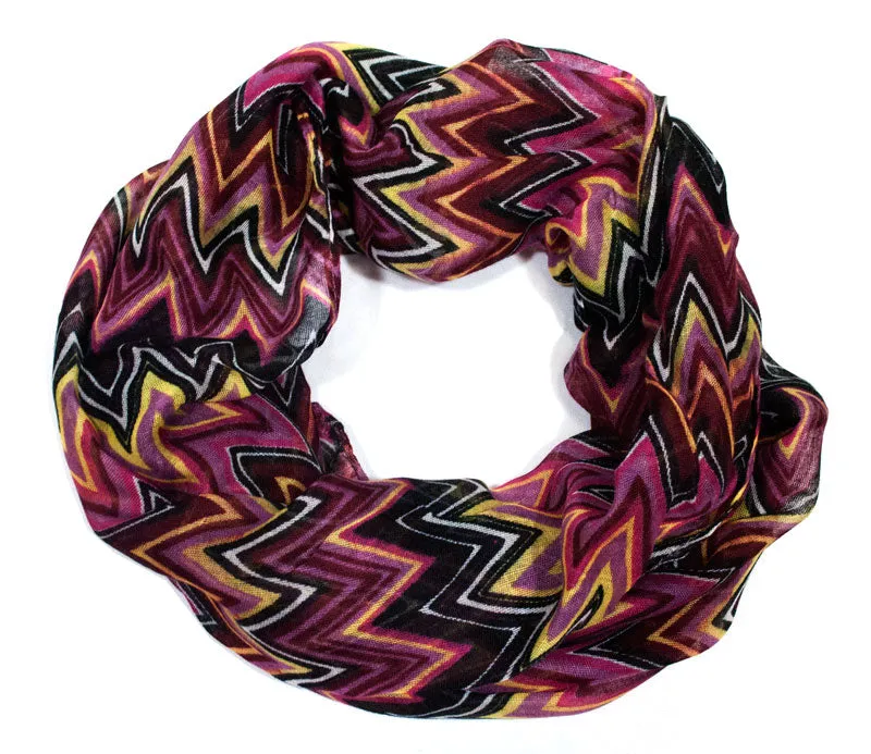 Ladies Sheer Spring Infinity Circle Scarf Wholesale