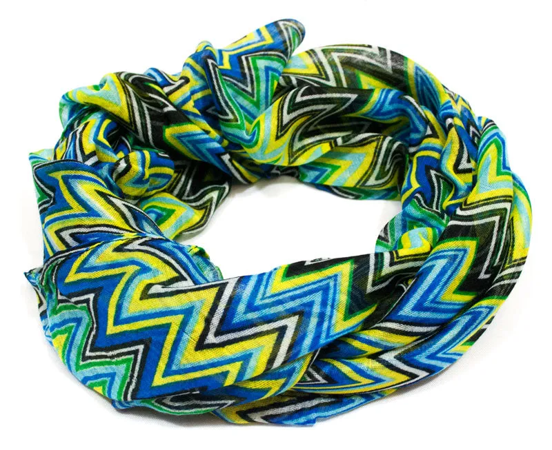 Ladies Sheer Spring Infinity Circle Scarf Wholesale