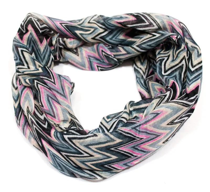 Ladies Sheer Spring Infinity Circle Scarf Wholesale