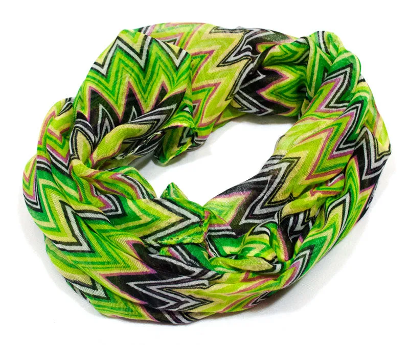Ladies Sheer Spring Infinity Circle Scarf Wholesale