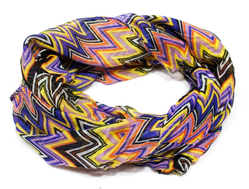 Ladies Sheer Spring Infinity Circle Scarf Wholesale