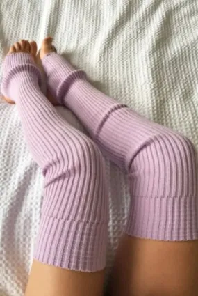 Leg Warmers - Lilac