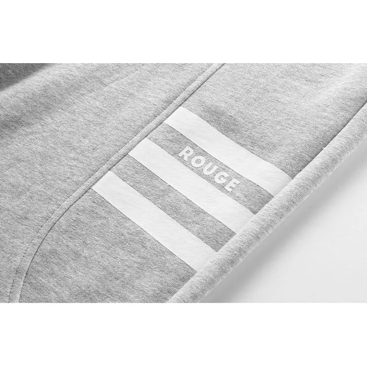 Loose Fit Knitted Tapered Drawstring Sweatpant