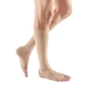 mediven forte 40-50 mmHg Calf High w/Silicone Topband Open Toe Compression Stockings