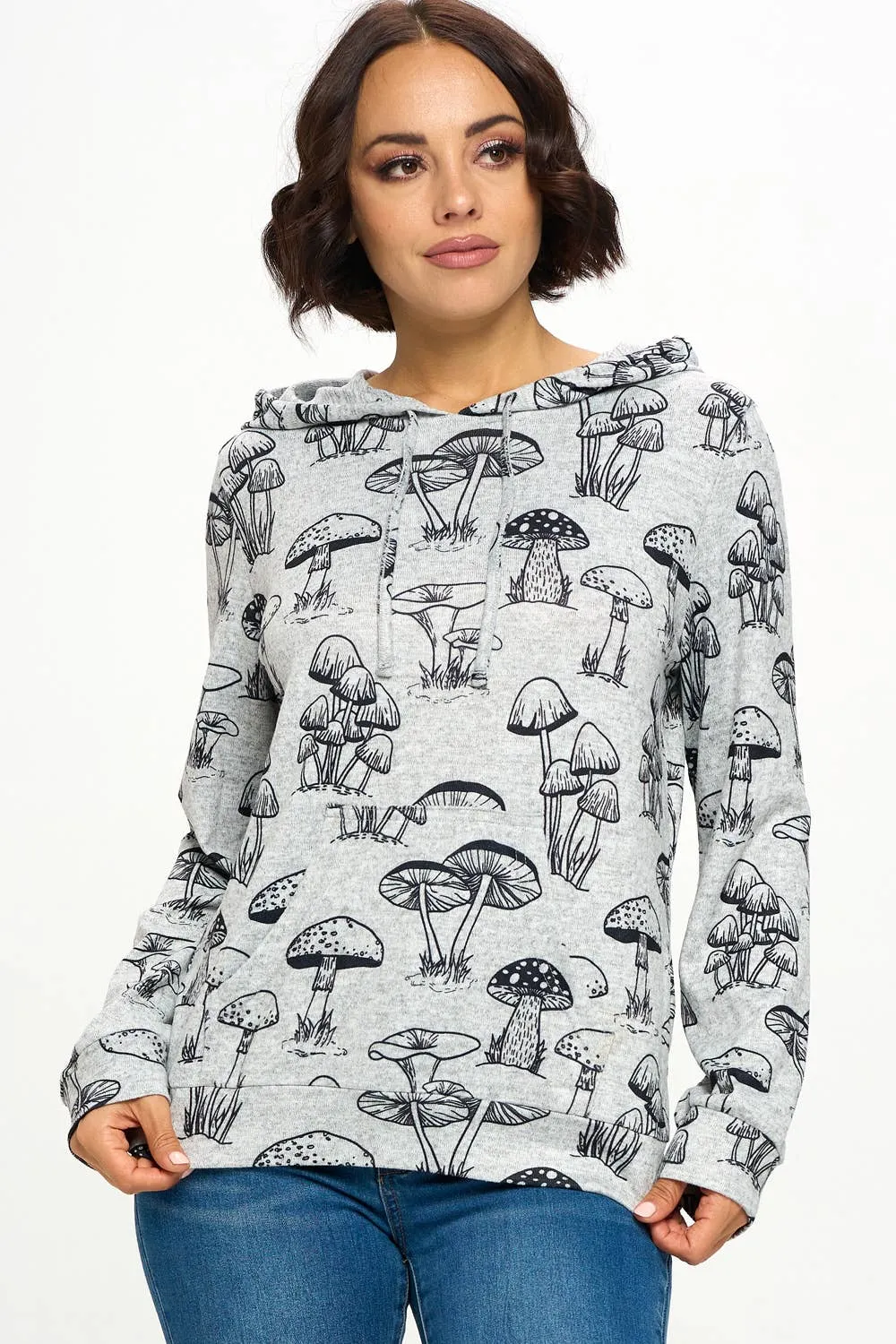 Mushroom Pullover Hoodie