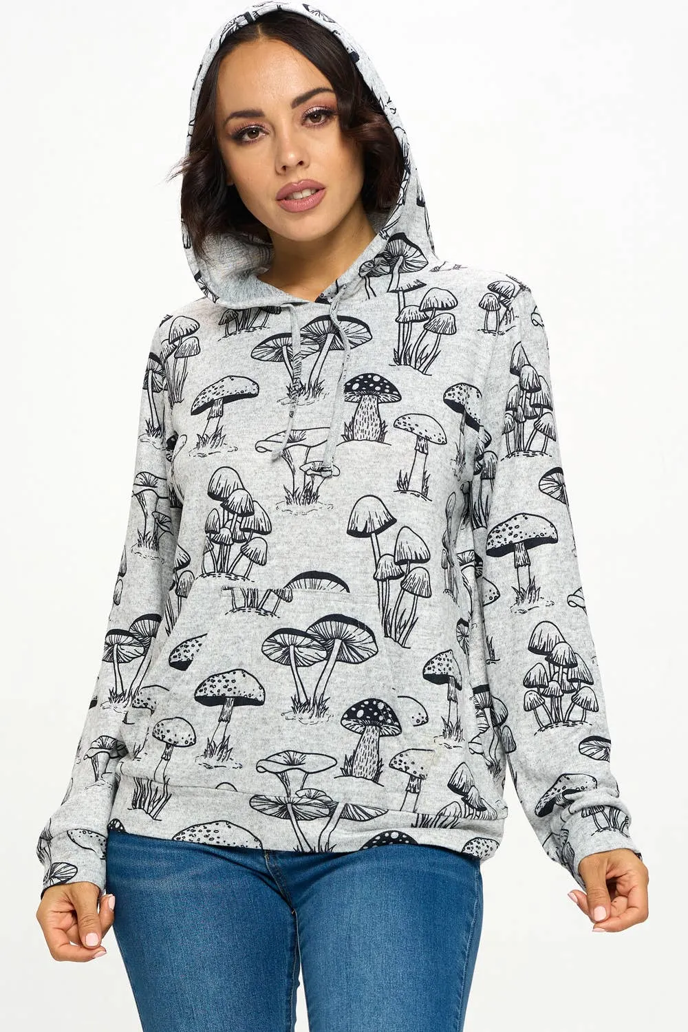 Mushroom Pullover Hoodie