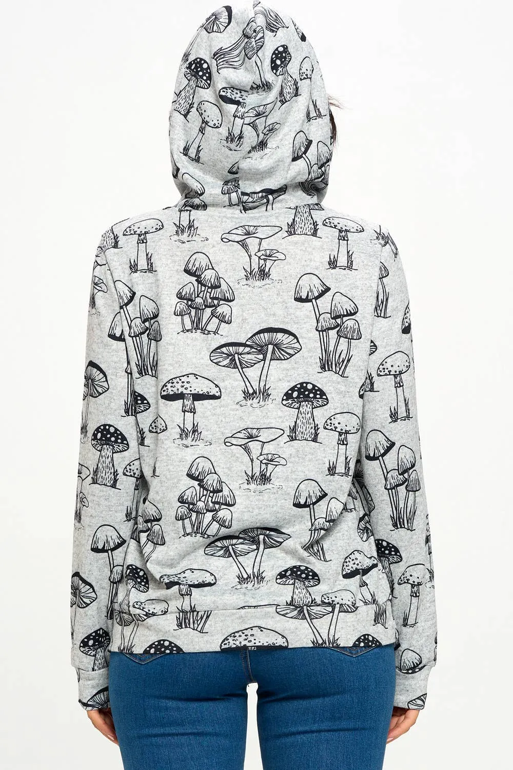 Mushroom Pullover Hoodie