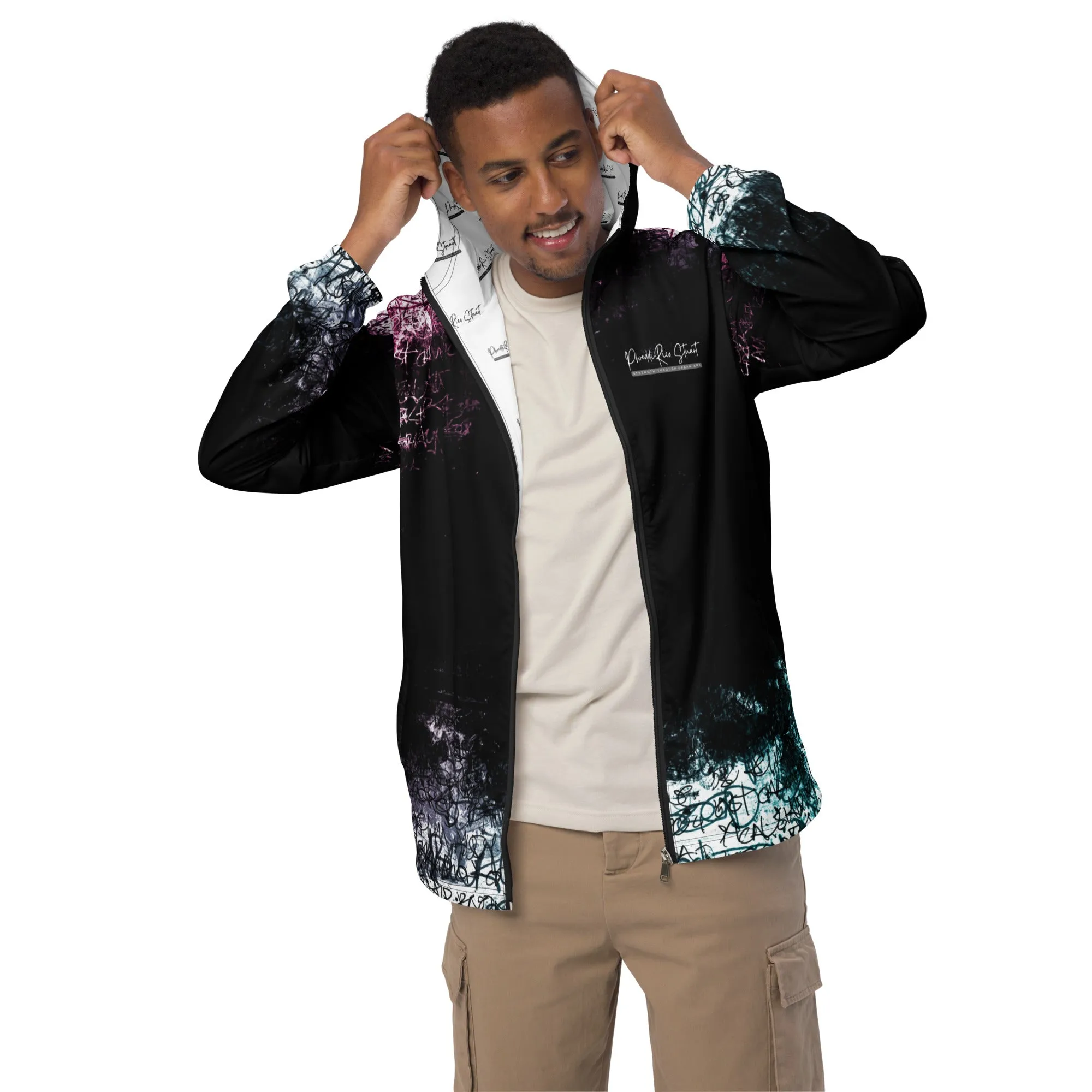 PhreddiRico Stuart Graffiti Men’s windbreaker