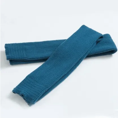 Step over the knee and pile up leg warmers
