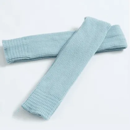 Step over the knee and pile up leg warmers