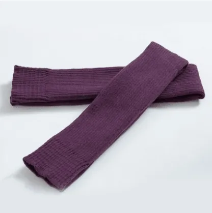 Step over the knee and pile up leg warmers
