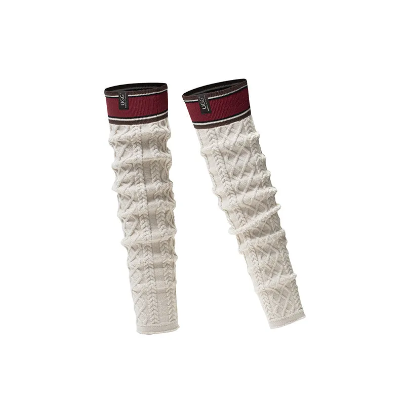 Women Stretchy Knit Thick Leg Warmer Socks