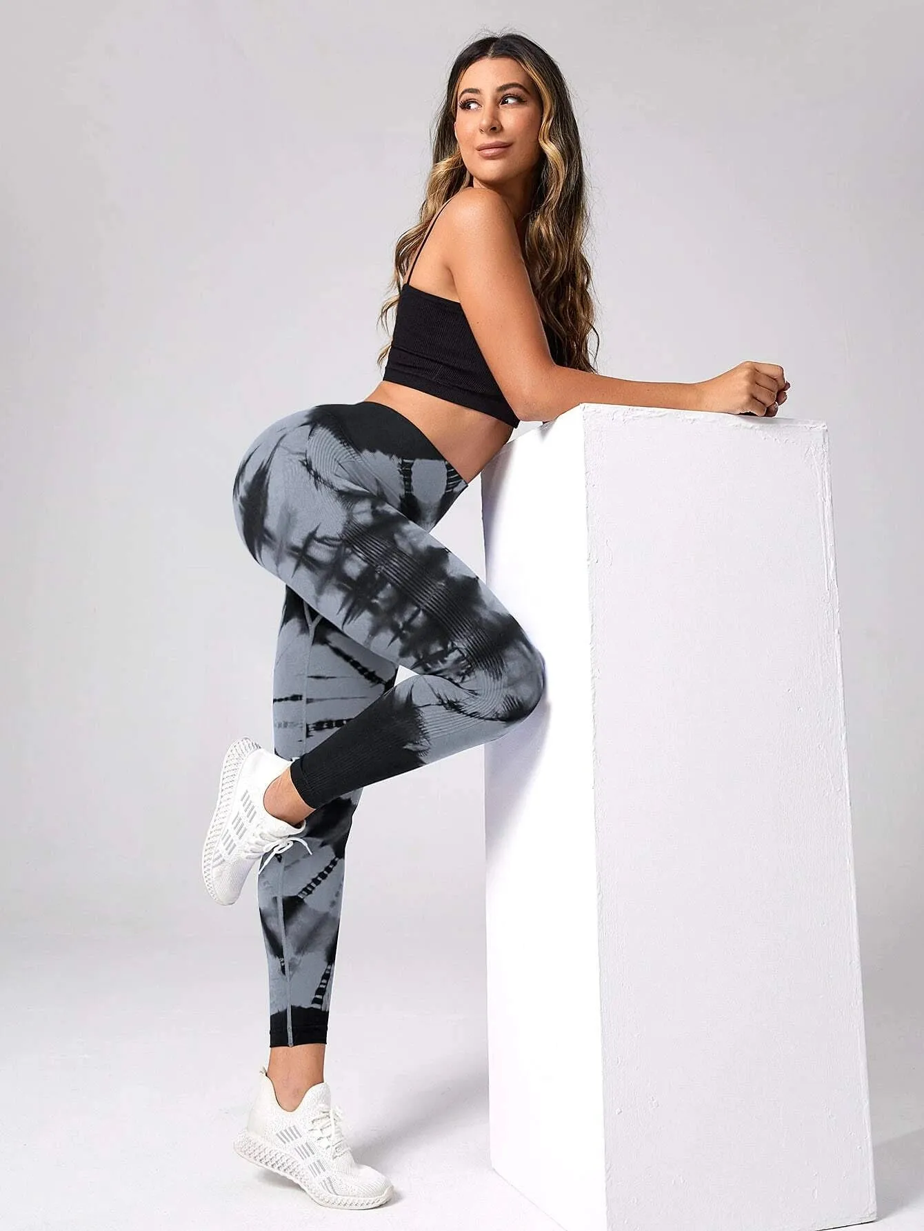 Yoga Trendy Tie Dye Yoga Leggings