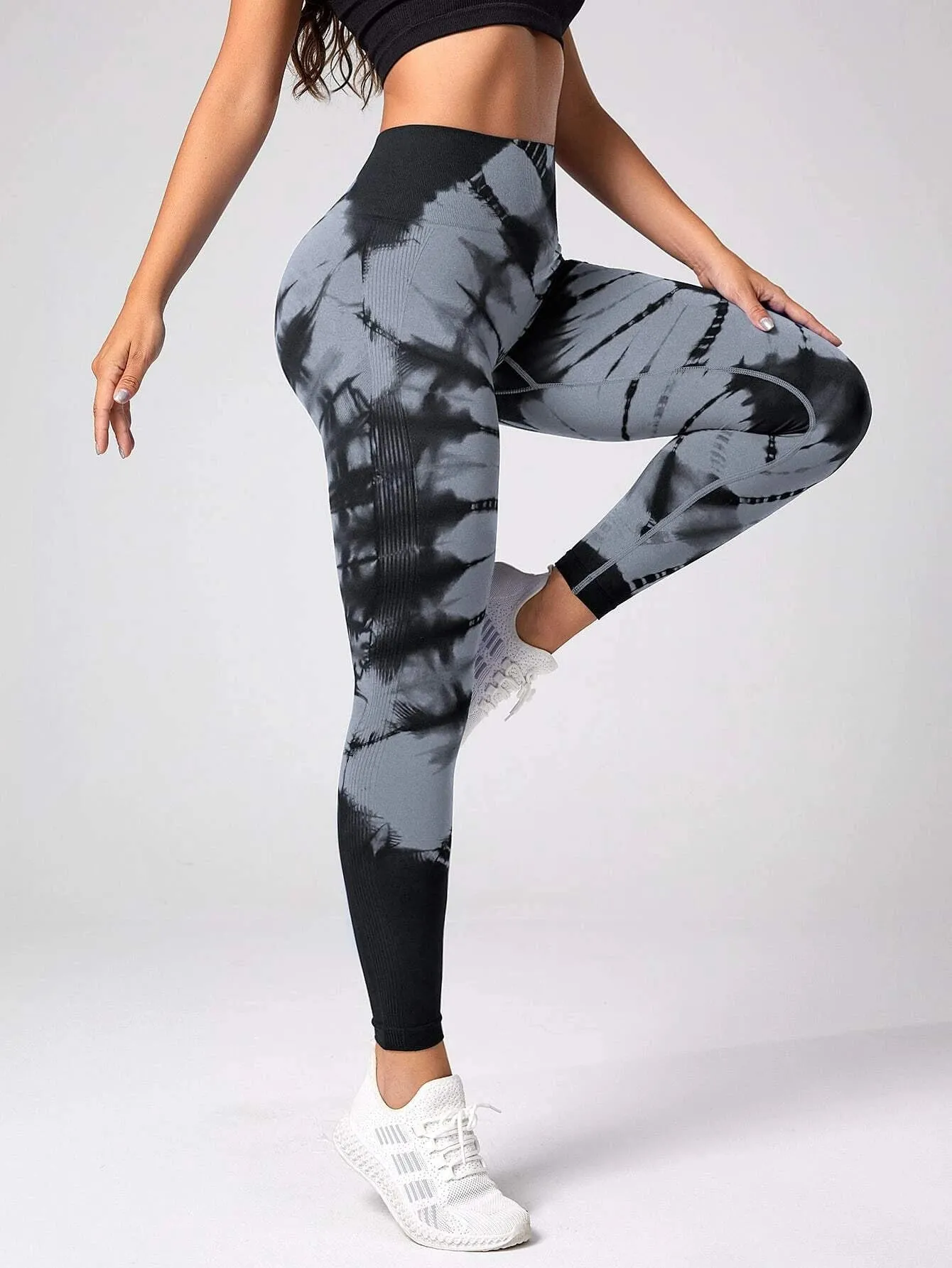 Yoga Trendy Tie Dye Yoga Leggings