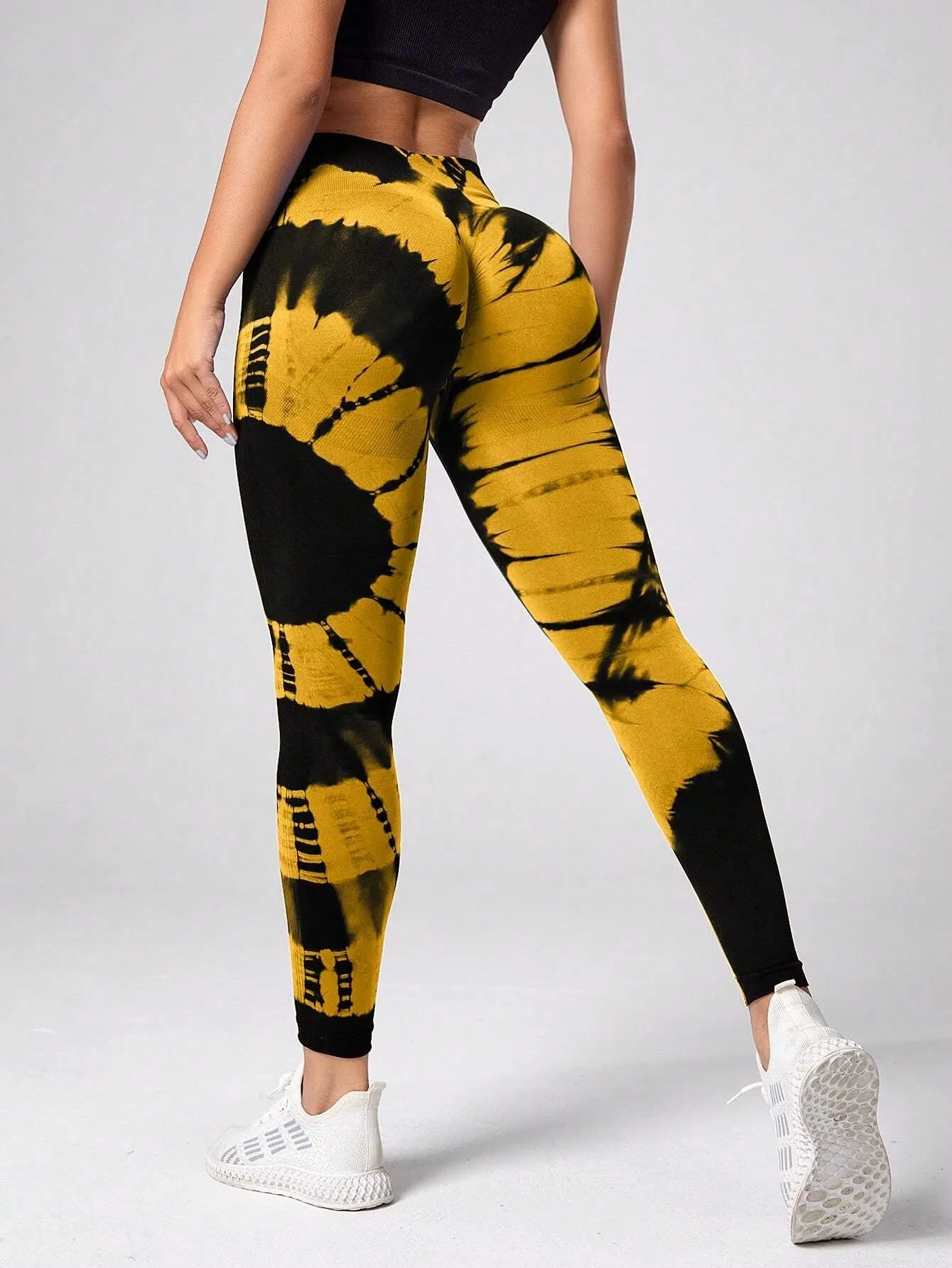 Yoga Trendy Tie Dye Yoga Leggings