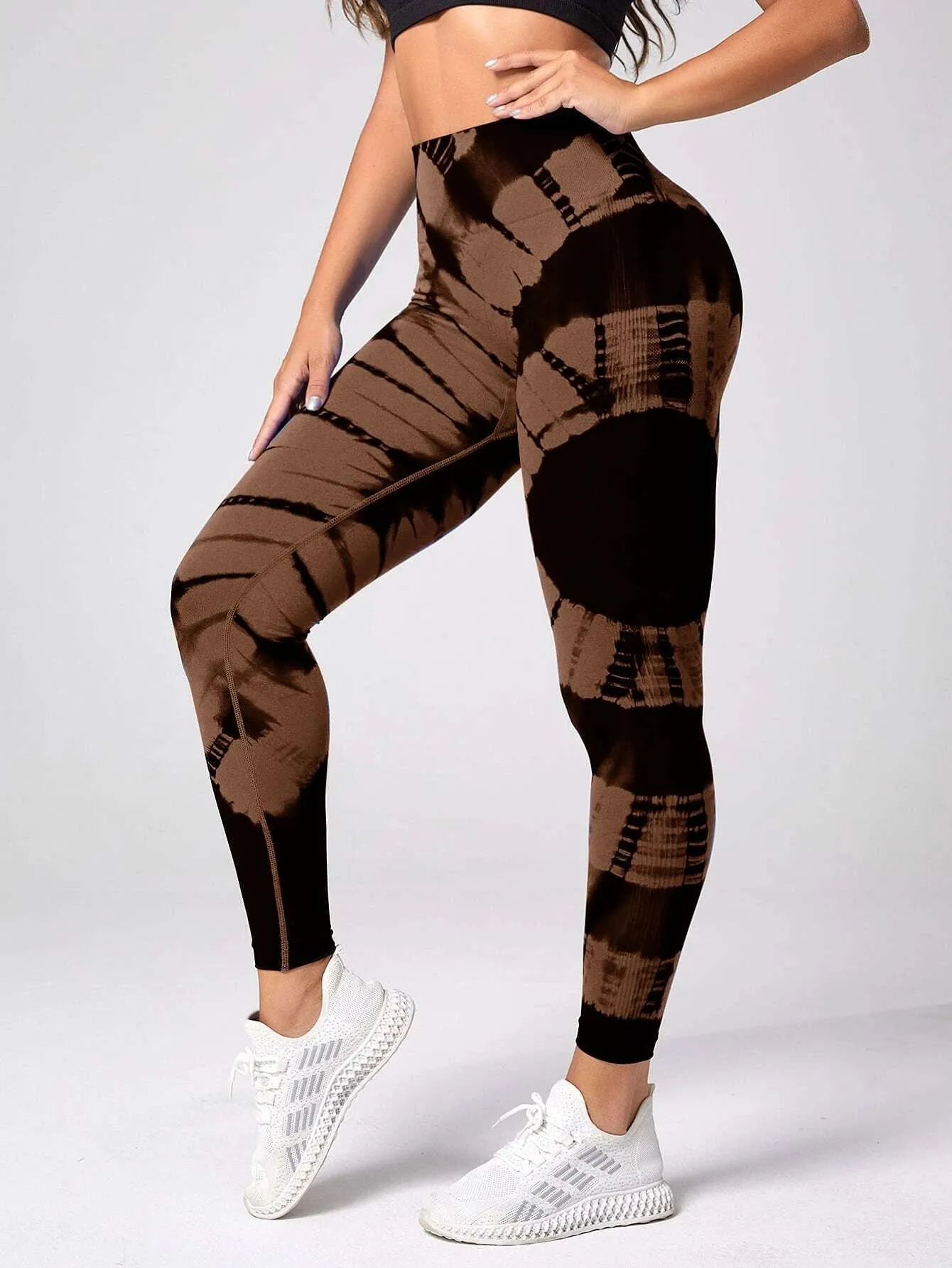 Yoga Trendy Tie Dye Yoga Leggings