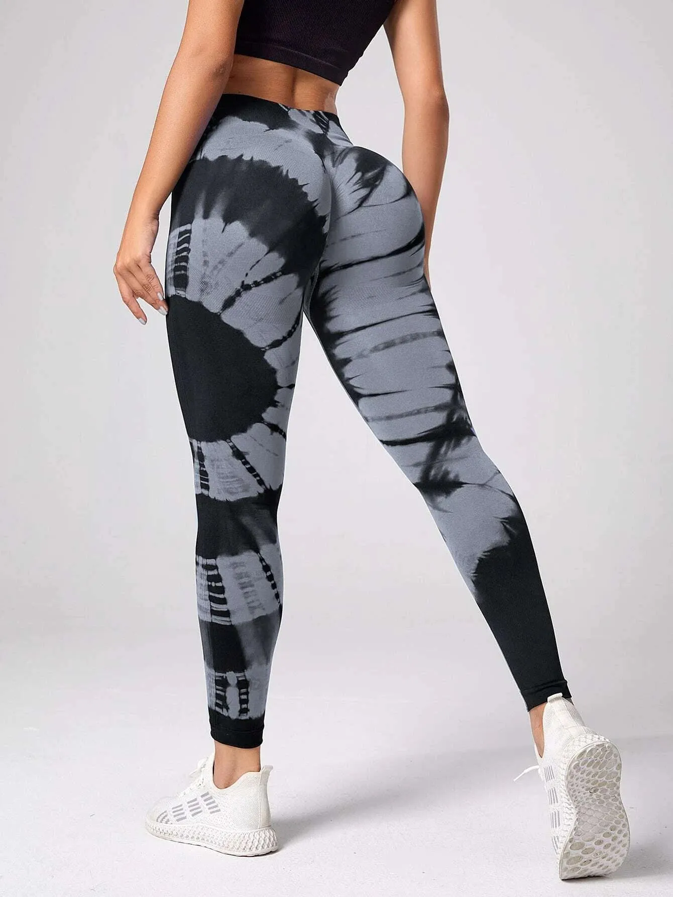 Yoga Trendy Tie Dye Yoga Leggings